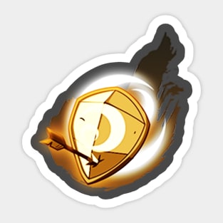 Wakfu Feca's Shield Sticker